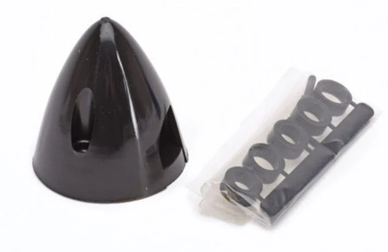 Dubro 1-1/2" Spinner 2 Blade in Black DB261
