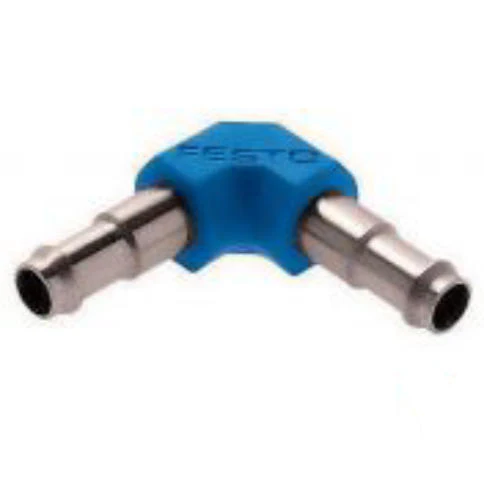 3mm-3mm L - Barbed 90 deg Festo Tubing Connector MS I- Fitting