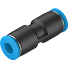 4mm Festo to 4mm Festo QS-4 Straight Connector Large Body ideal for Caddys