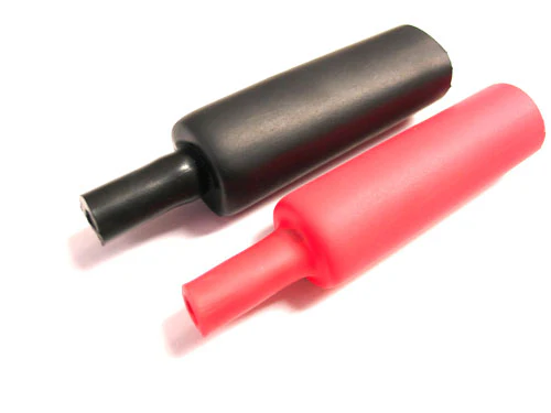 8mm Heat Shrink Tubing -Black 3 - 1 Ratio 200mm Long