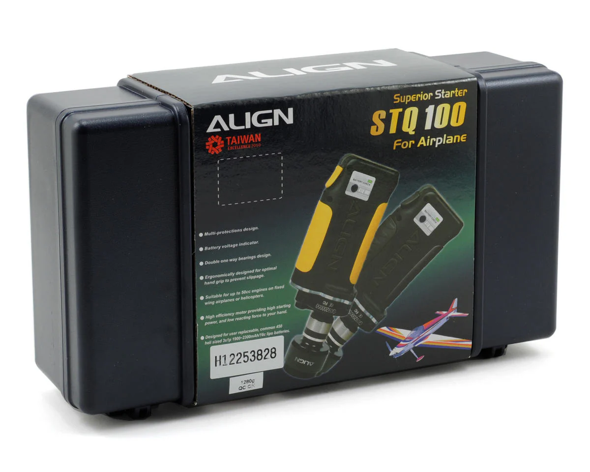 Align Super Starter STQ 100 Black For Airplane HFSSTQ07T - Image 2
