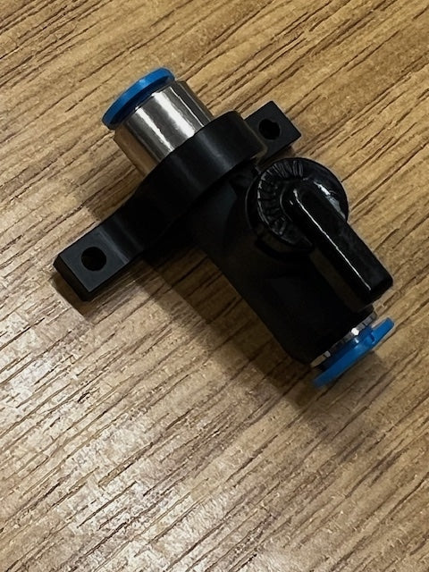 Alloy Ball Valve Mount to Suit 4 or 6mm Festo Shutoff Taps Nex-6171 - Image 3