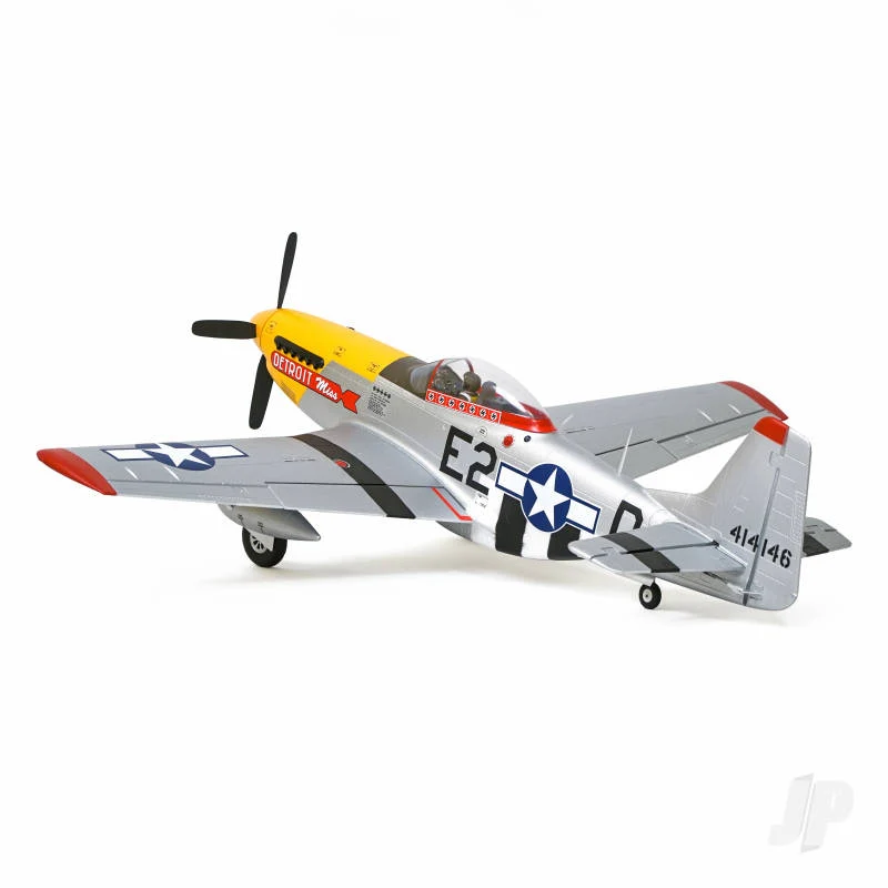 Arrows Hobby P-51 Mustang (Detroit Miss) PNP with Retracts (1100mm) ARR004V2P - Image 2