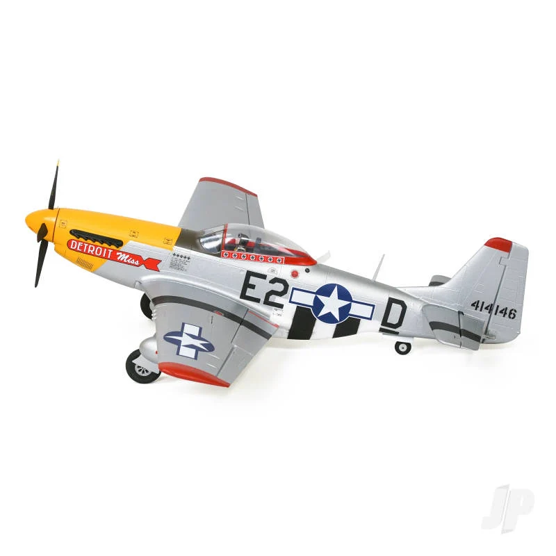 Arrows Hobby P-51 Mustang (Detroit Miss) PNP with Retracts (1100mm) ARR004V2P - Image 3