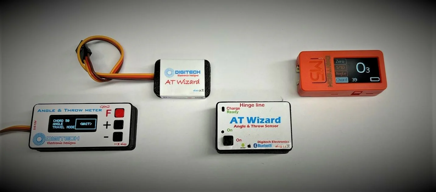 AT Wizard Gen 5 (M5) Angle & Throw Meter Bluetooth Smart Phone / Tablet Version with Screen from Digitech - Image 4
