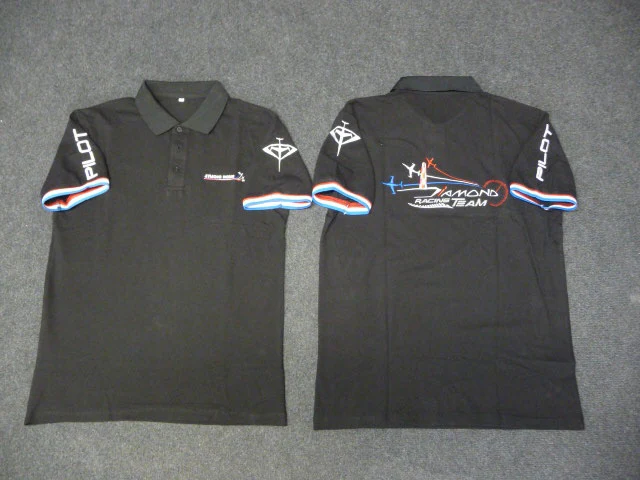 AVIATION DESIGN DIAMOND Polo Shirt M