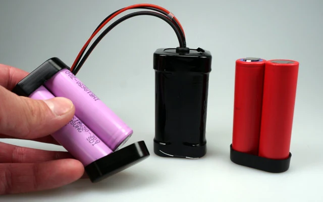 Battery End Caps S: Suitable for 2x 18650 cells from Emcotec A43100 - Image 4