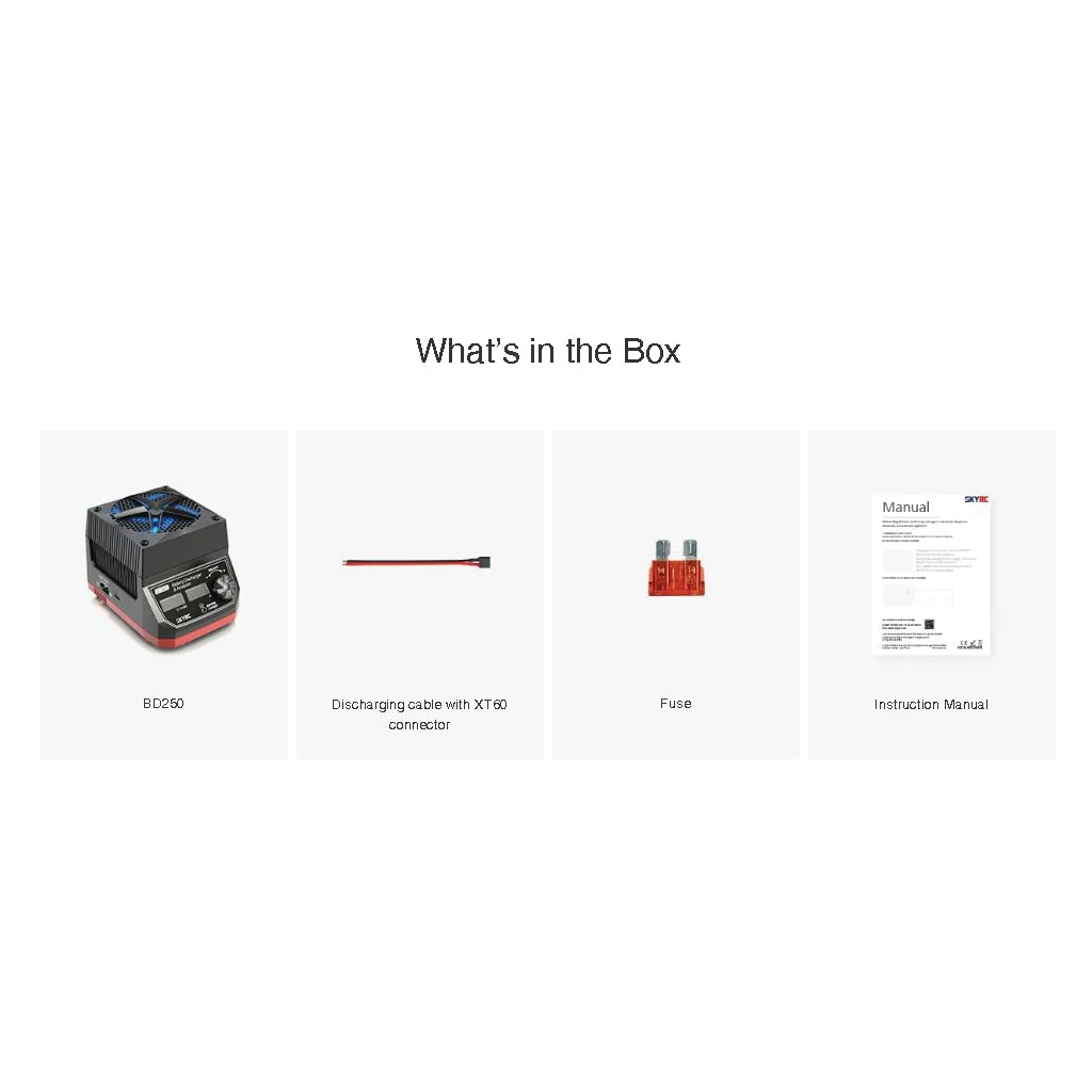 SkyRC BD250 Battery Discharger & Analyzer SK-600133-01 - Image 4