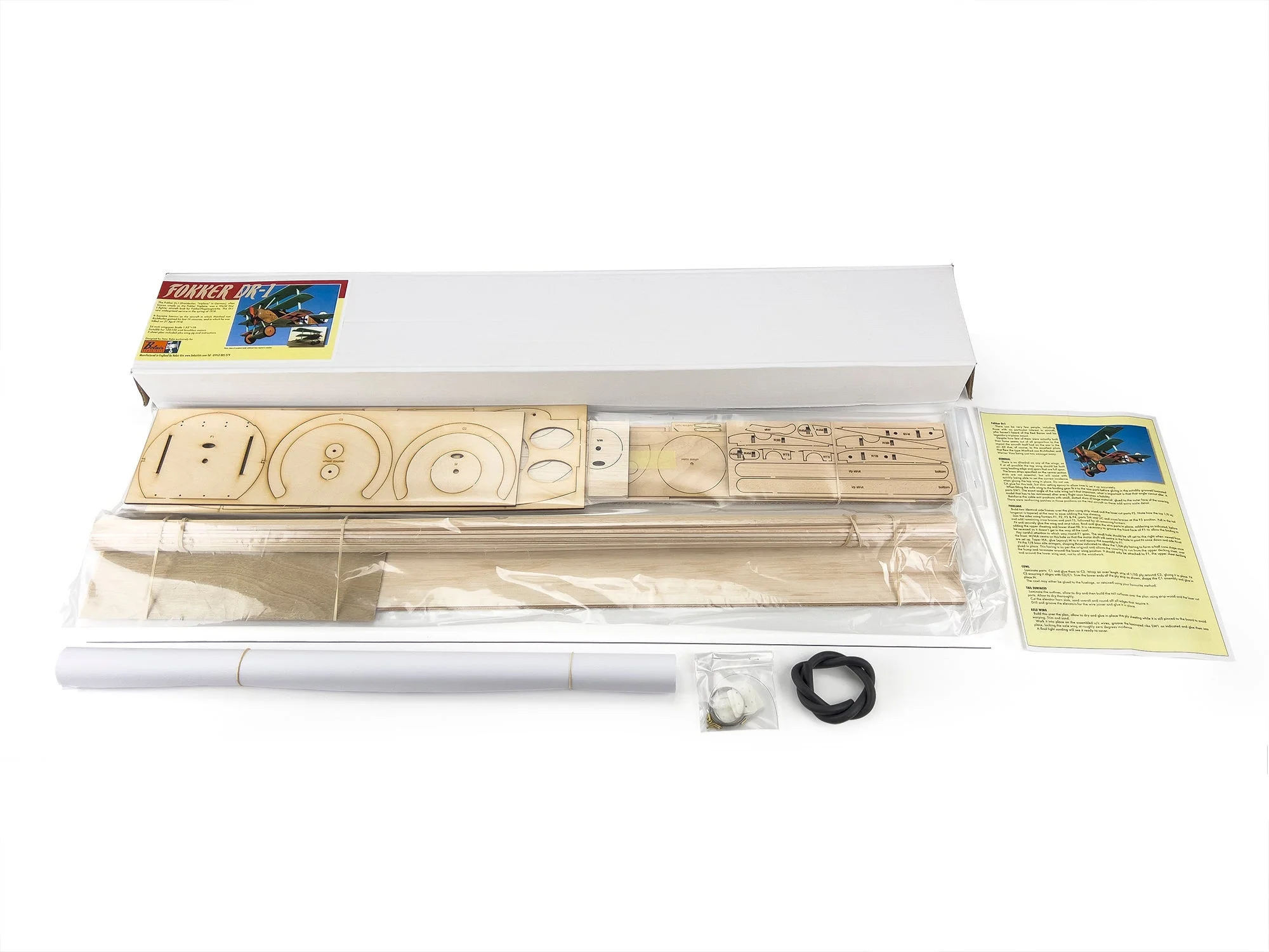 Belair DR-1 Fokker Triplane electric scale kit BA013 - Image 3