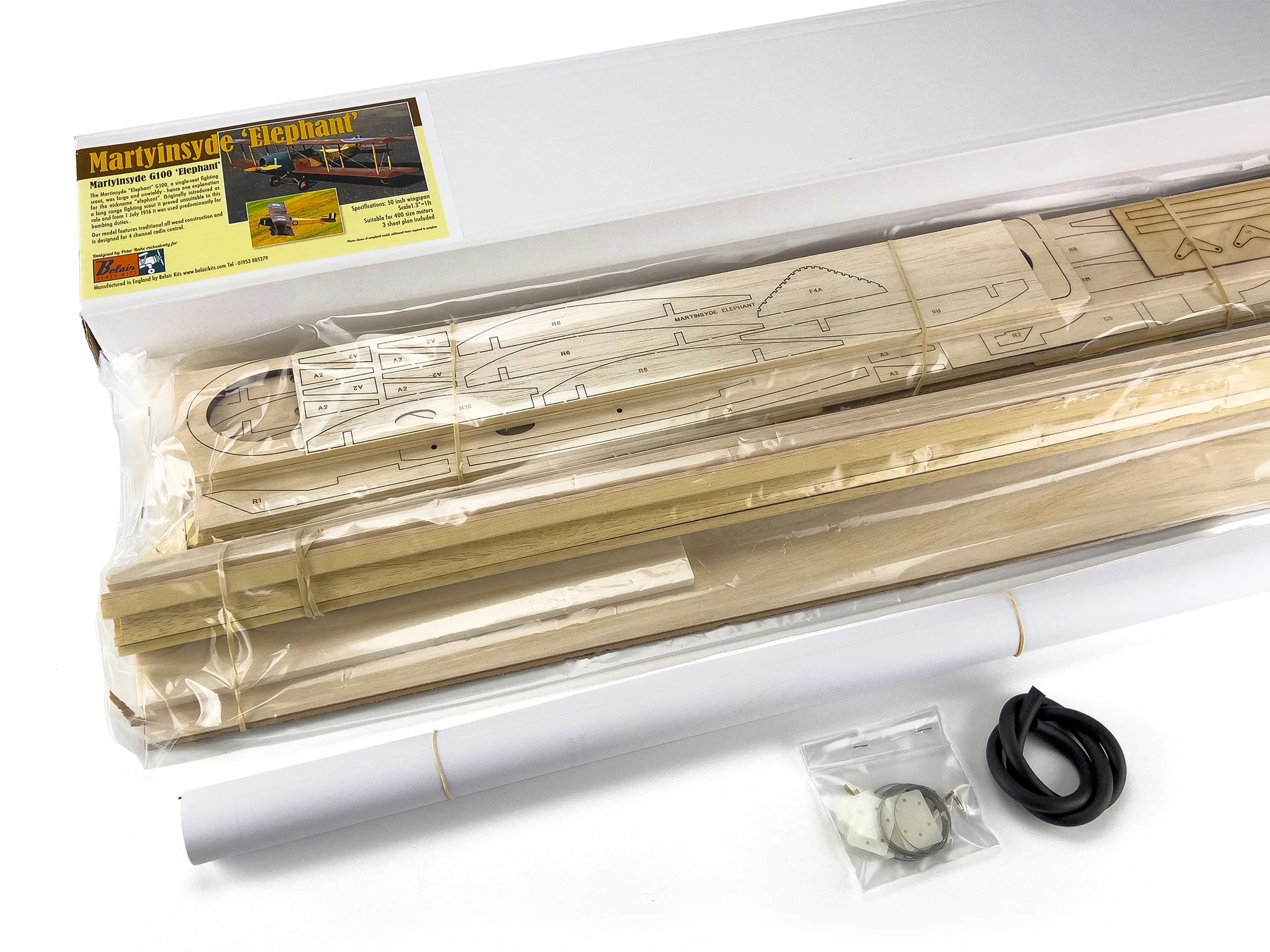 Belair Martinsyde Elephant - 50" electric scale kit BA015 - Image 6