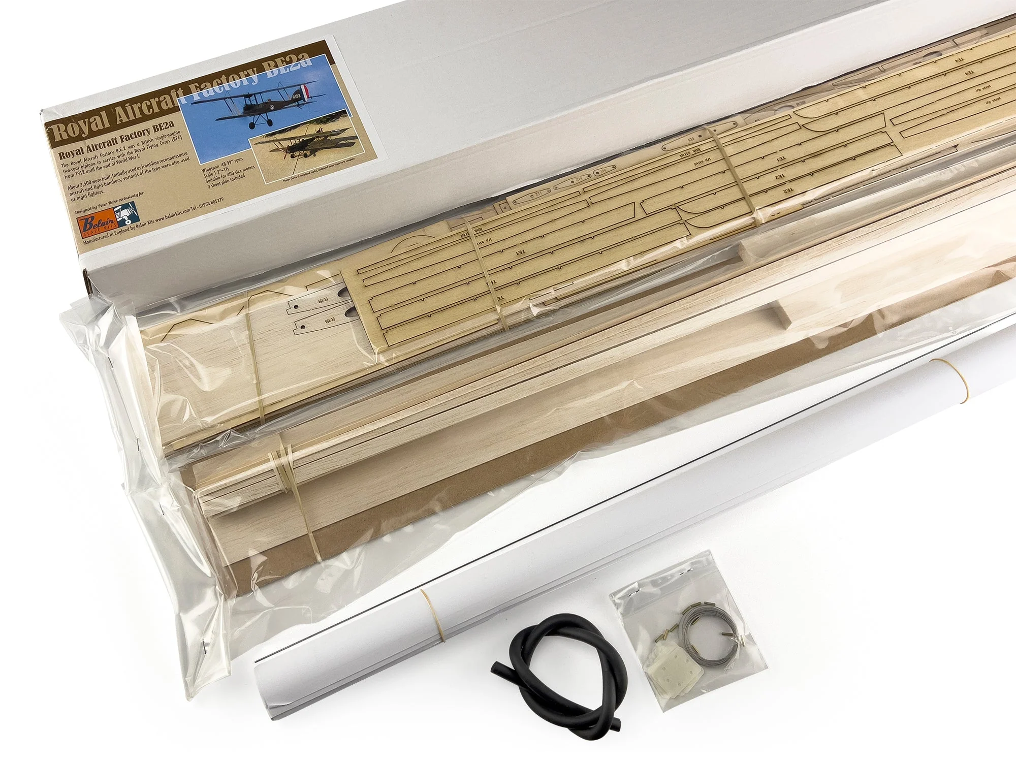 Belair Royal Aircraft Factory BE2e/12a -electric scale kit BA006 - Image 6