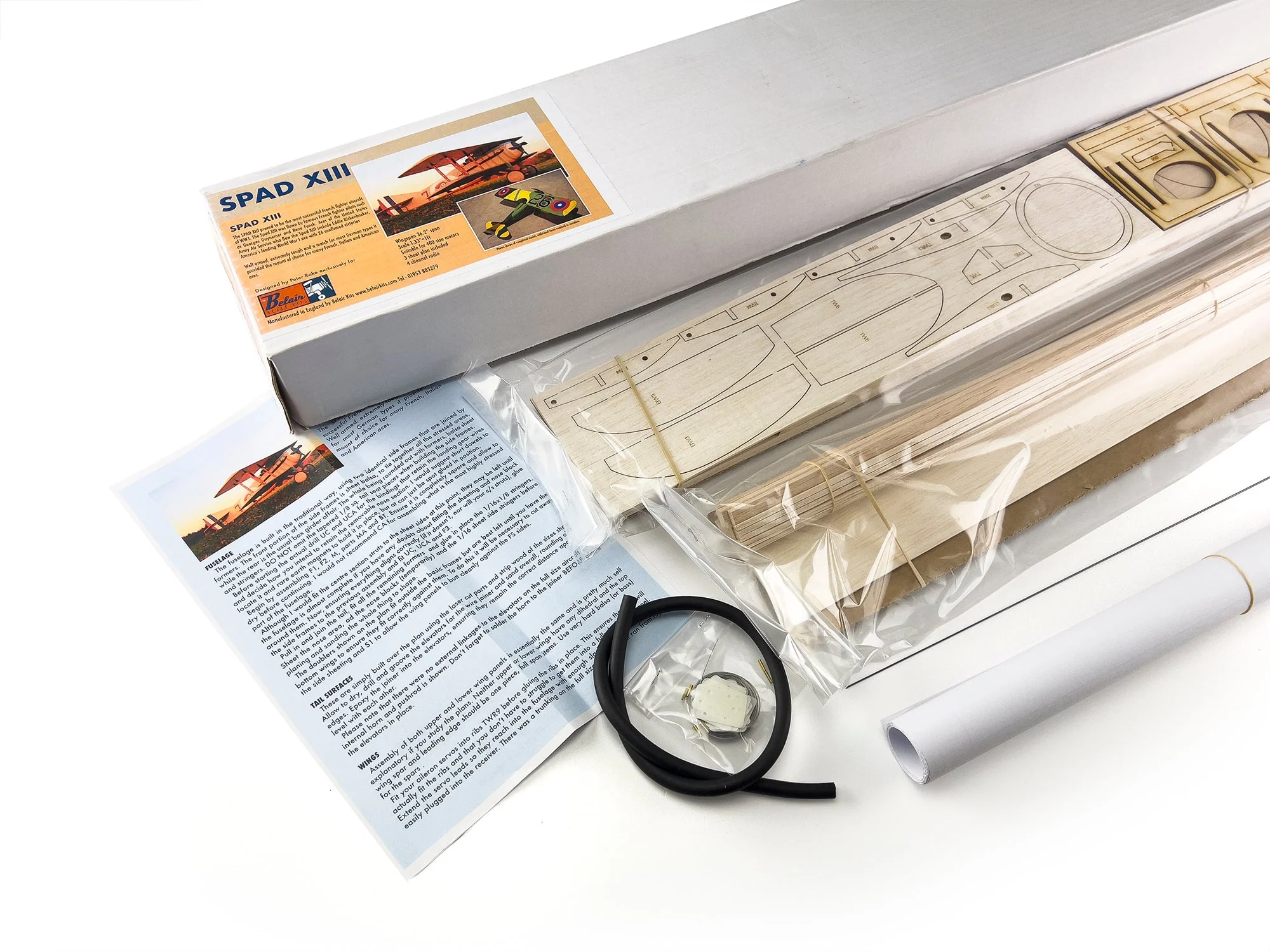 Belair Spad 13 - 36" electric scale kit BA022 - Image 7