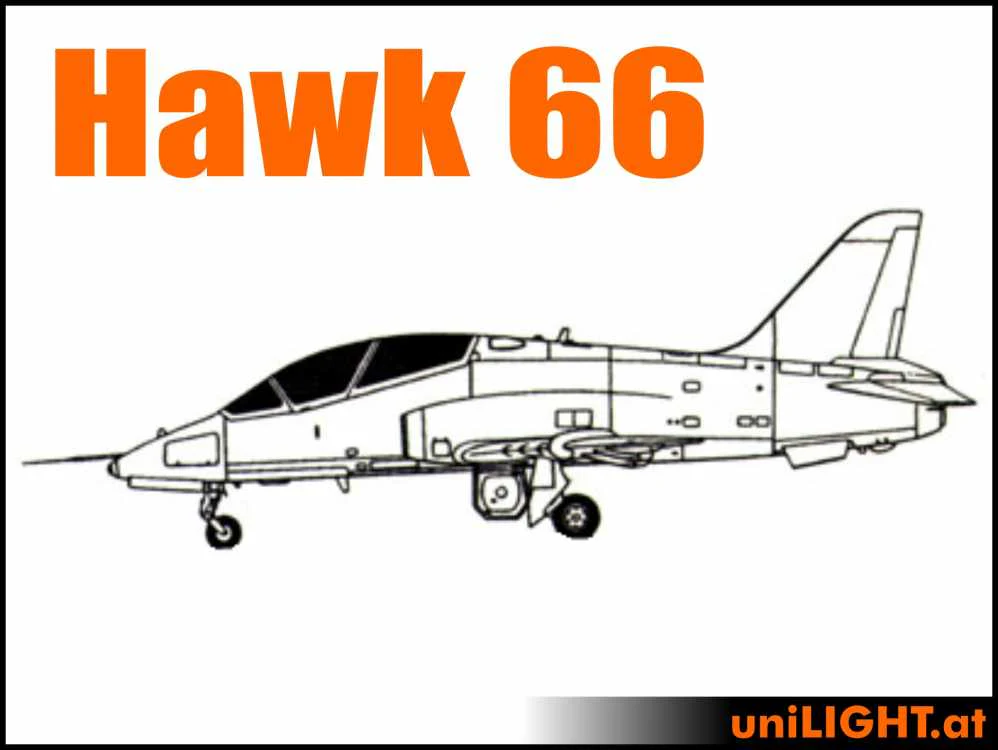 Bundle Hawk 66, 1:4, ~2.5m Wingspan Standard