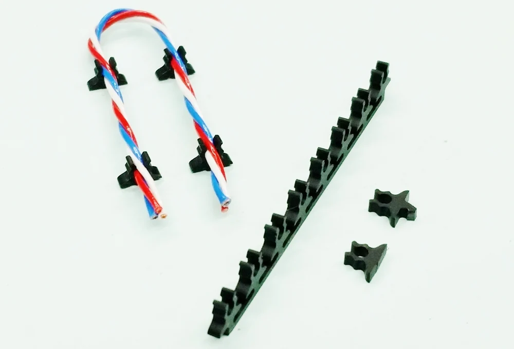Cable Holder PowerBox Premium + Maxi Wire Single Click Holder (White) from STV-Tech 012-07 - Image 2