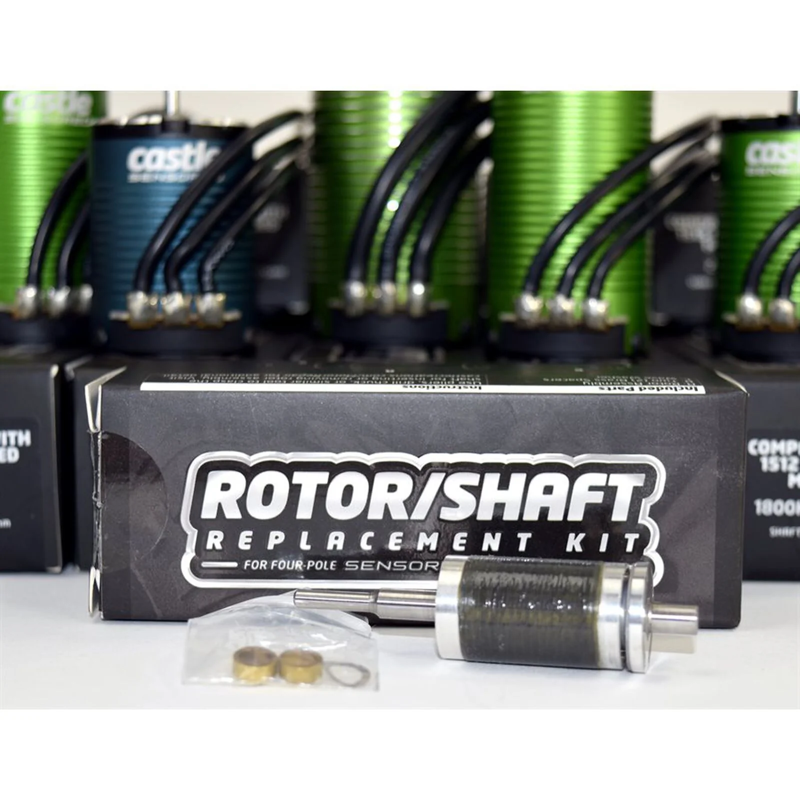 Castle Creations Rotor / Shaft Replacement Kit 1412-3200 5mm CC011-0158-00
