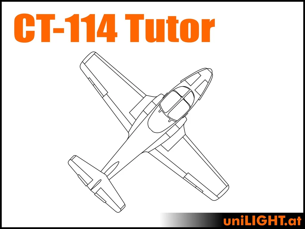 CT-114 Tutor 1:4, 2.7m, CIVIL / SPORT Lighting Set from Unilight BND-Tutor-4-CIV