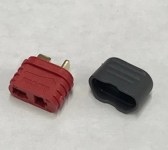 Deans 40A High Current Female Connector With Wire Shield by Amass - Image 2