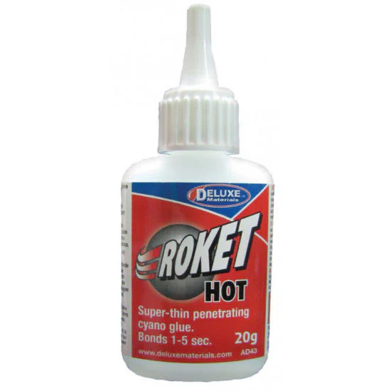 Deluxe Materials Roket Hot Super-Thin Cyano 20g AD43