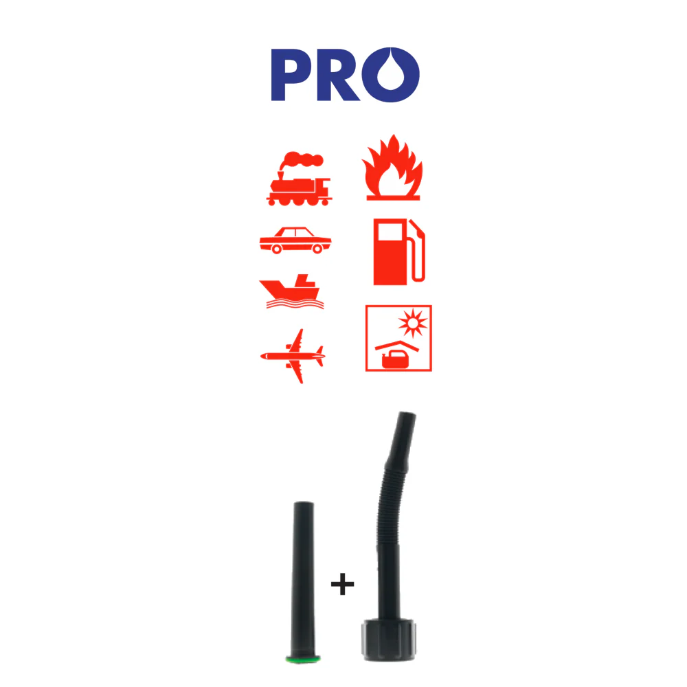 Dimartino Jerry Can Fuel Tank 10 Litre 2 Spout Approved Transport Road Rail Sea & Air 10L As used on the Nexus Fuel Caddy - Image 4