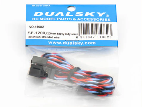 Dualsky SE-1200 HD Servo Extension Lead (1200mm) DUA013