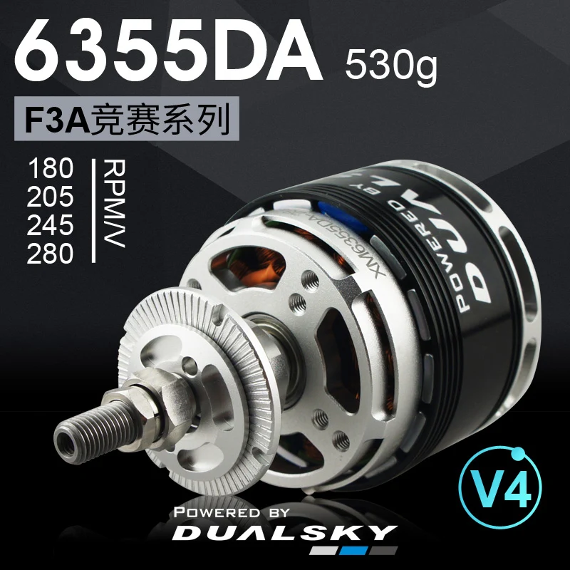 Dualsky XM6355DA-28 V4 F3A Competition 180RPM/V X-Motor DUA082 replacement for the XM6355DA-12