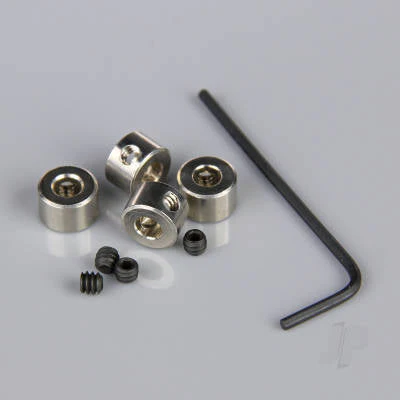 Dubro 3/16in Dura-Collars (4 pcs per package) DUB141