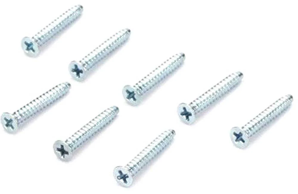 Dubro 3mm x 6mm Flat-Head Self-Tapping Screws (8 Pack) DB2295