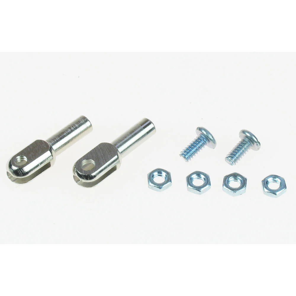 Dubro 4-40 Steel Rod Ends (2pcs) DUB302