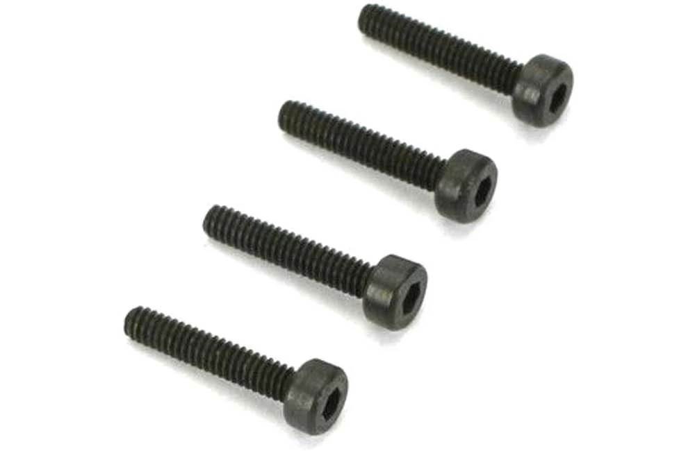 Dubro M3 x 20mm Socket Head Cap Screws (Metric) (4 Pack) DB2126