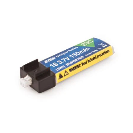 E-Flite 150mAh 1S 3.7v 25C LiPo Battery PH 1.25 Ultra Micro EFLB1501S25 - Image 3