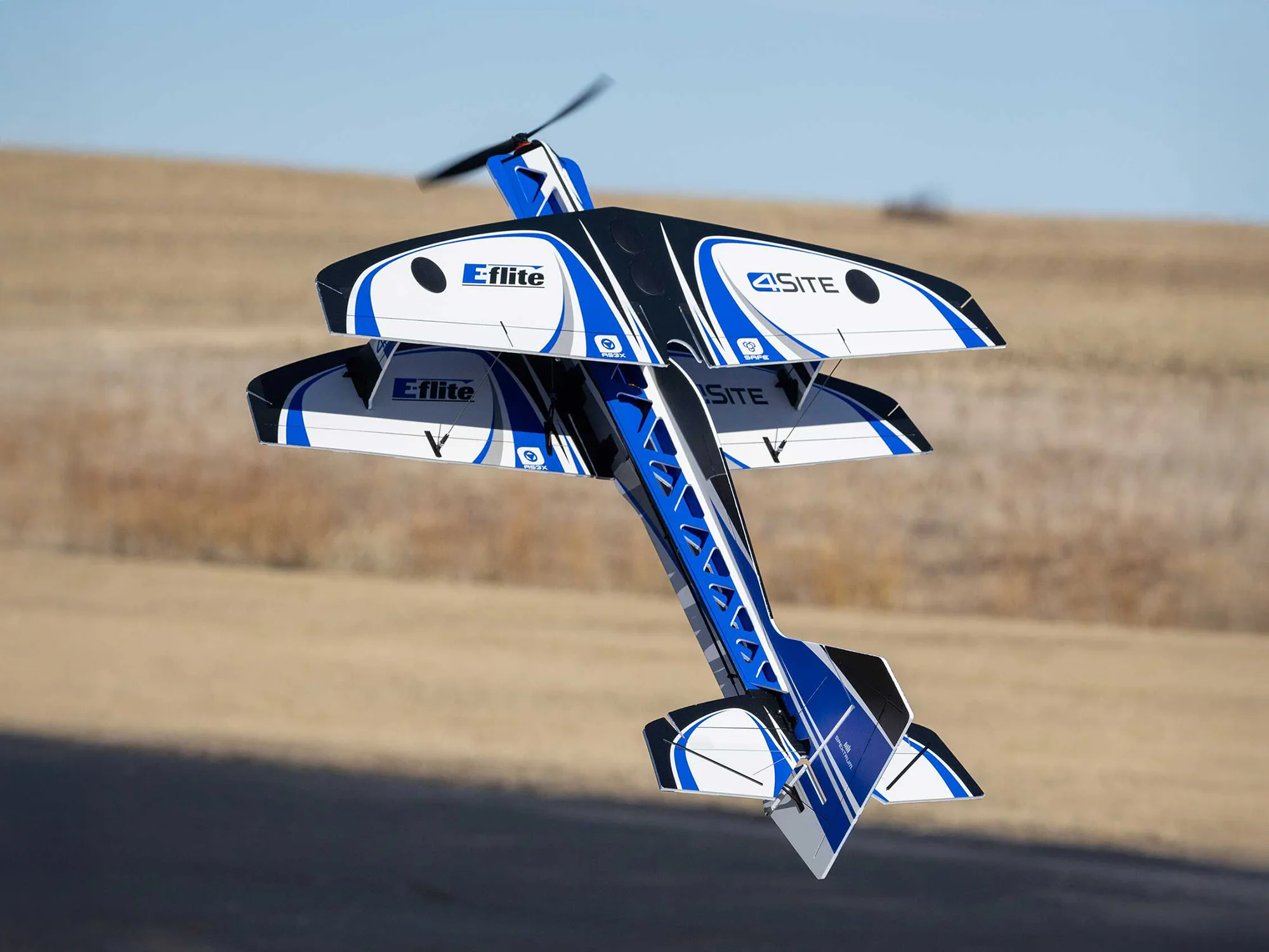 E-Flite 4-Site 3D FF (Flat Foamy) 800mm BNF Basic with AS3X+ and SAFE Select EFL02950 - Image 16