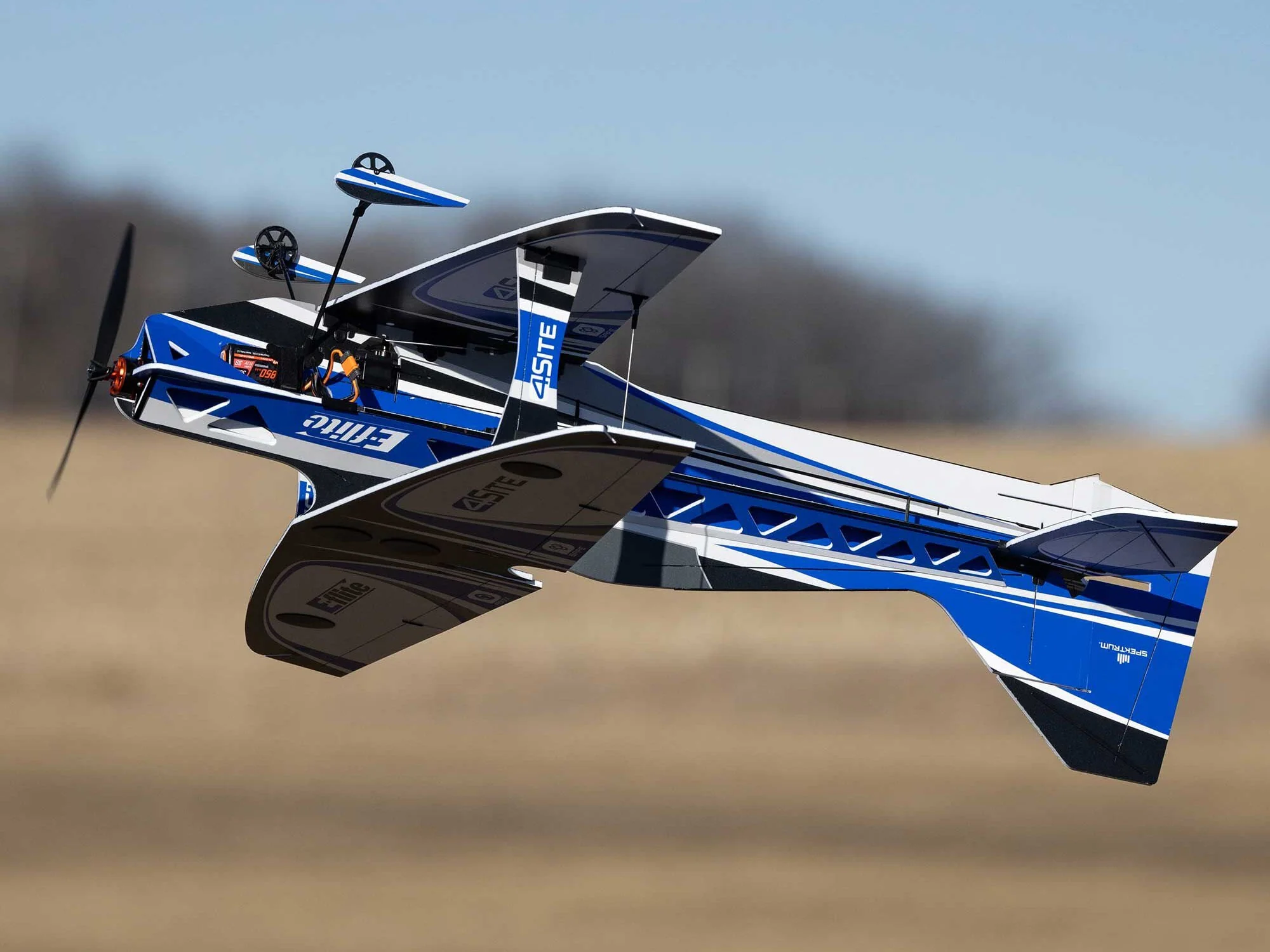 E-Flite 4-Site 3D FF (Flat Foamy) 800mm BNF Basic with AS3X+ and SAFE Select EFL02950 - Image 18