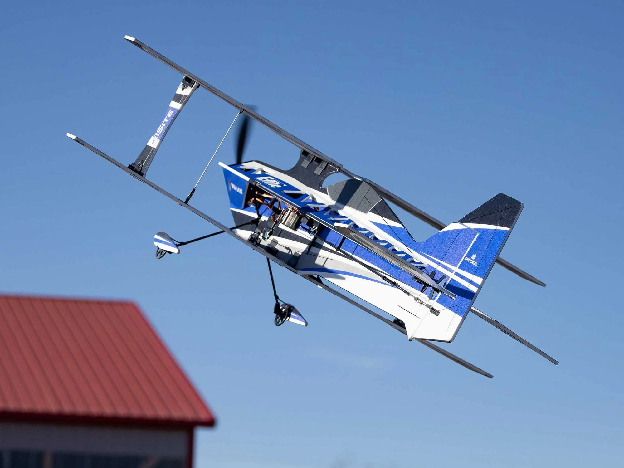 E-Flite 4-Site 3D FF (Flat Foamy) 800mm BNF Basic with AS3X+ and SAFE Select EFL02950 - Image 19