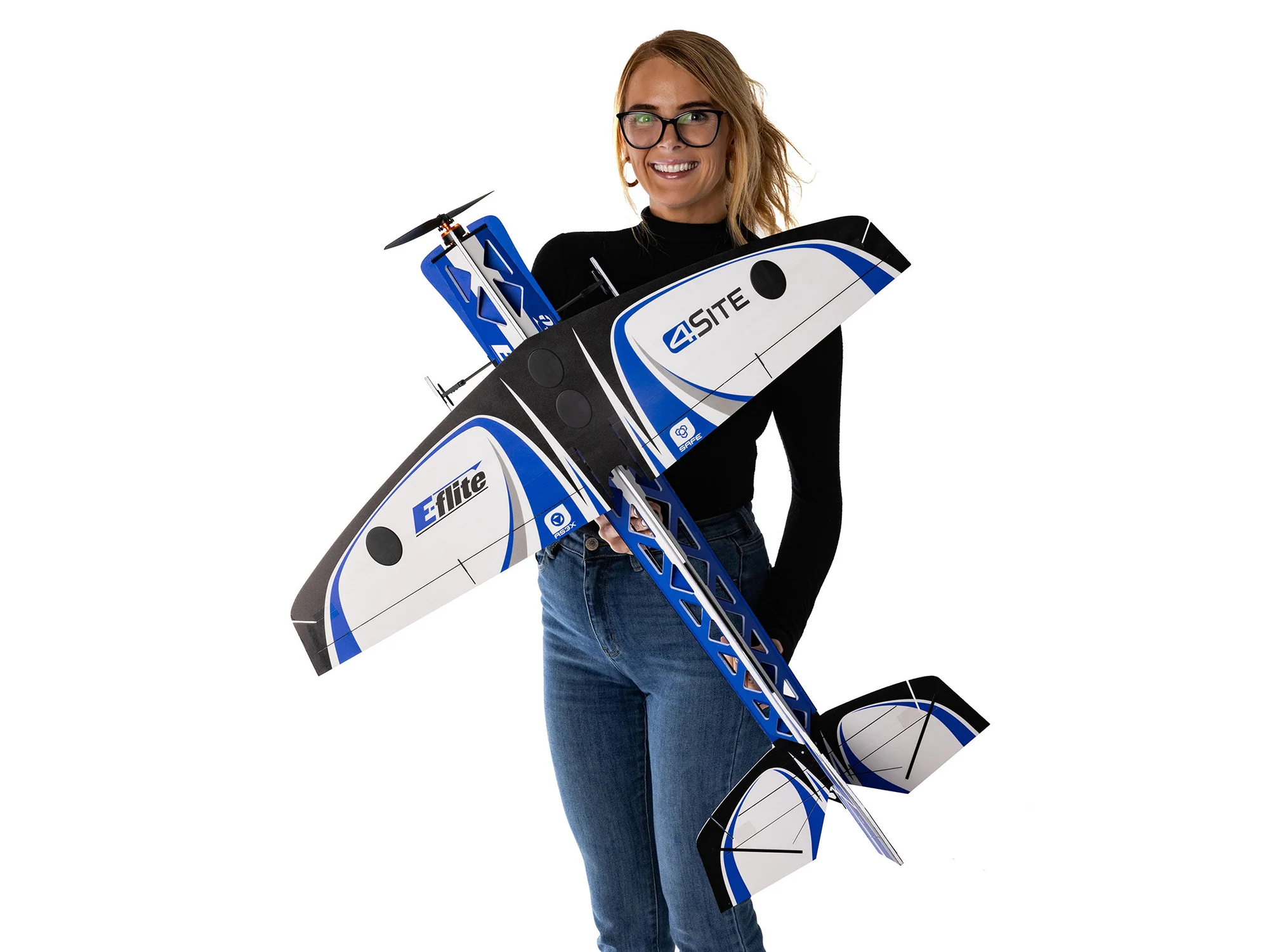 E-Flite 4-Site 3D FF (Flat Foamy) 800mm BNF Basic with AS3X+ and SAFE Select EFL02950 - Image 22