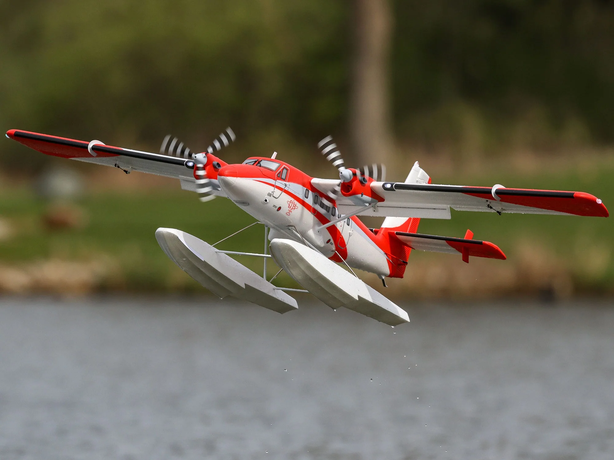 E-Flite DHC-6 Twin Otter 1.4m PNP Combo with Floats EFL32075CF - Image 19