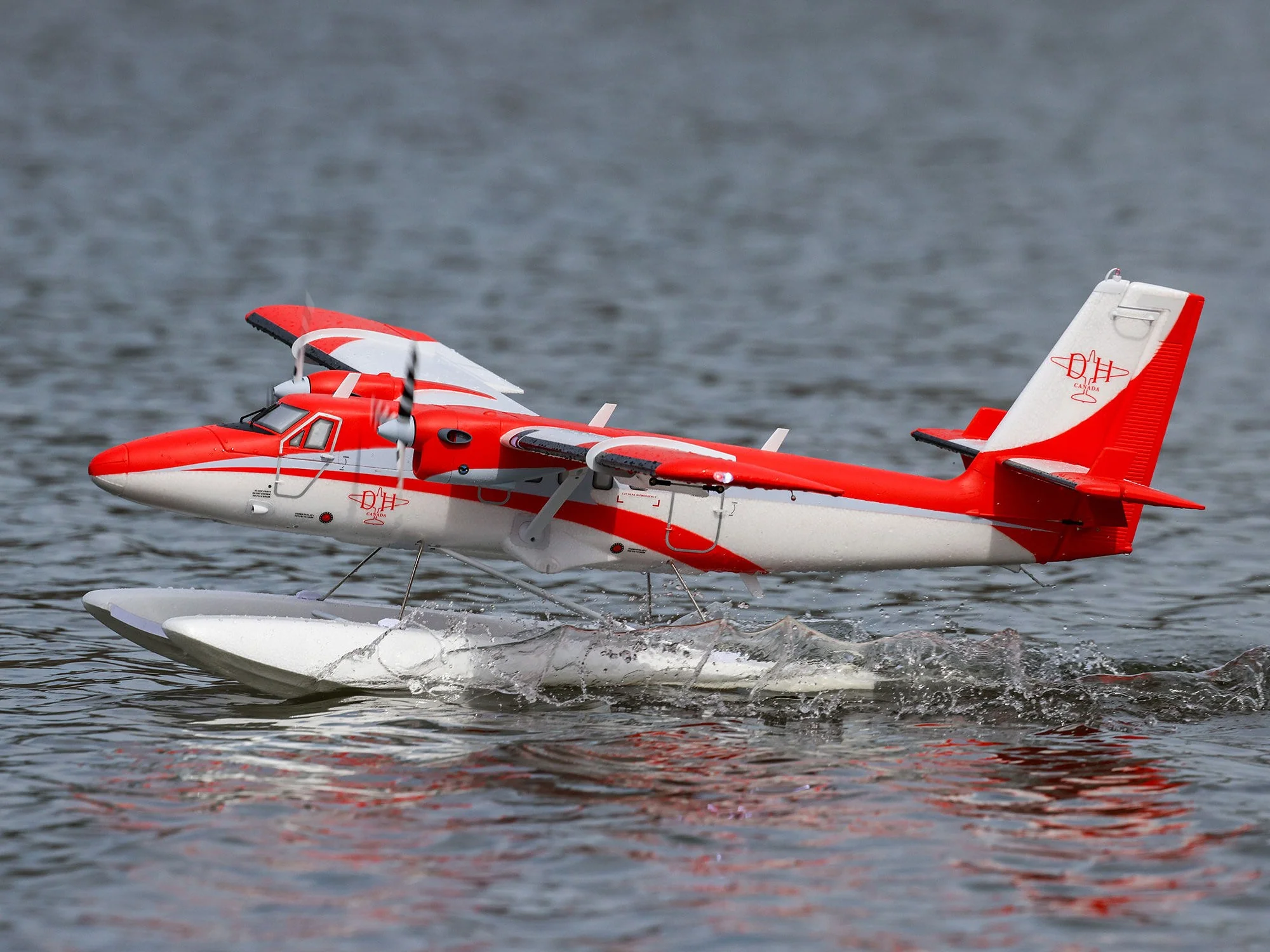 E-Flite DHC-6 Twin Otter 1.4m PNP Combo with Floats EFL32075CF - Image 21