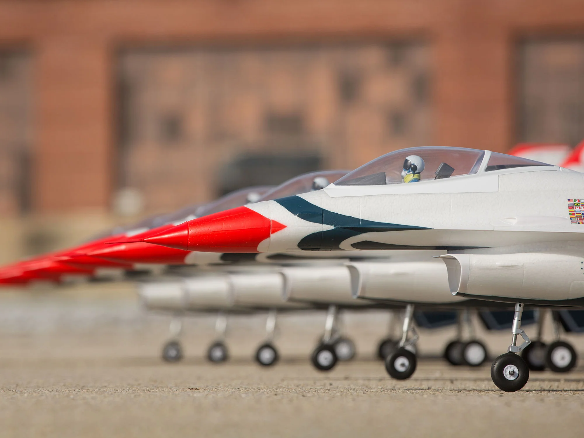 E-Flite F16 Thunderbirds 70mm EDF BNF Basic with AS3X and SAFE Select EFL178500 - Image 23