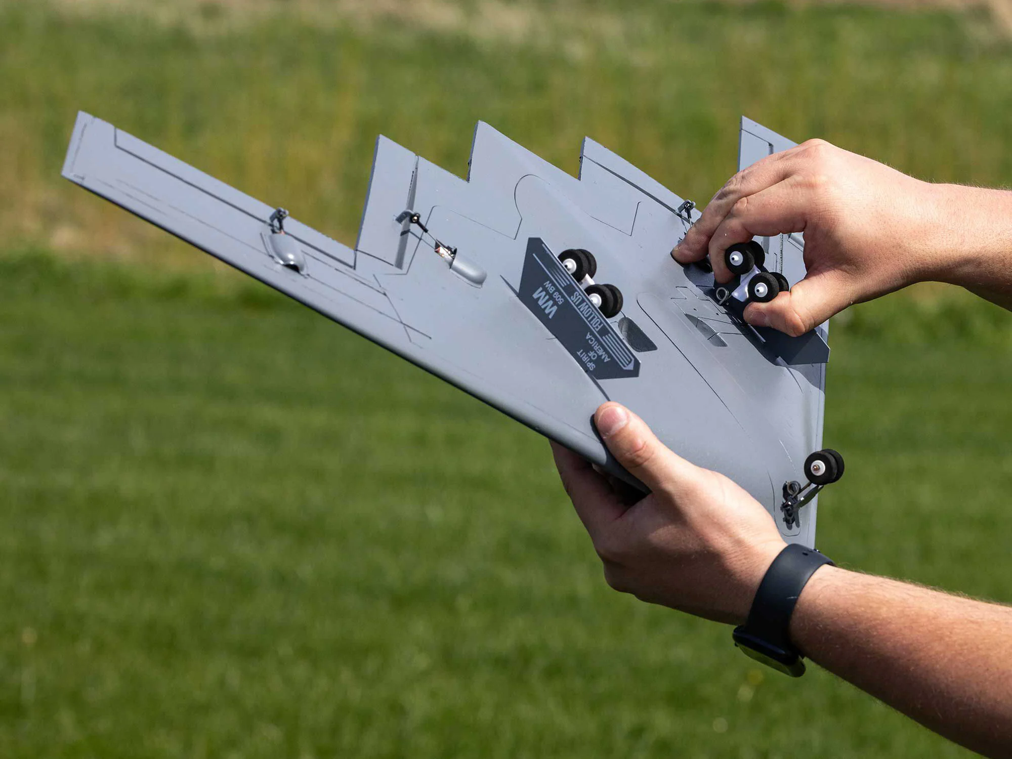 E-Flite Micro B-2 Spirit of America Twin 30mm EDF BNF Basic - Image 23