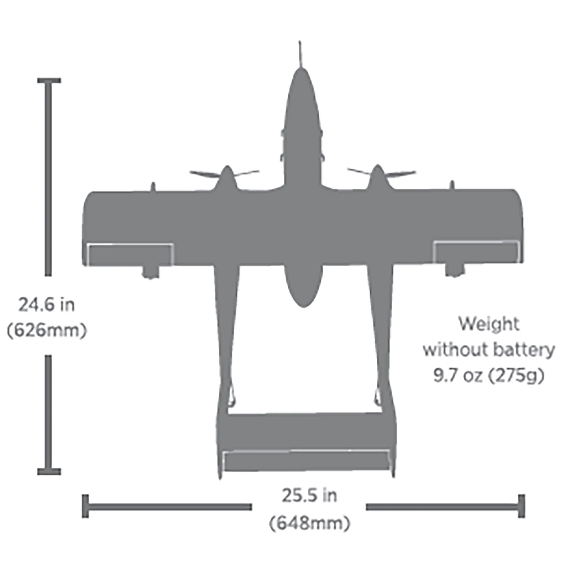 E-Flite Micro OV-10 Bronco 645mm BNF Basic with AS3X and SAFE Select EFLU35050 Due August - Image 26