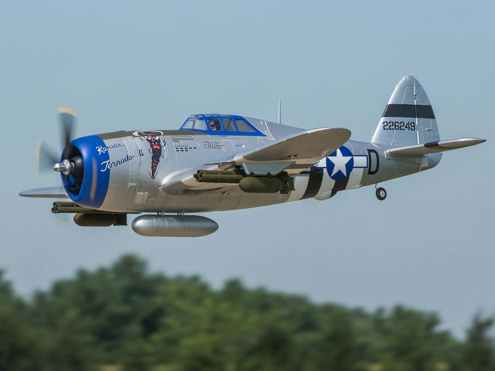 E-Flite P-47 Razorback 1.2m PNP EFL08475 - Image 14