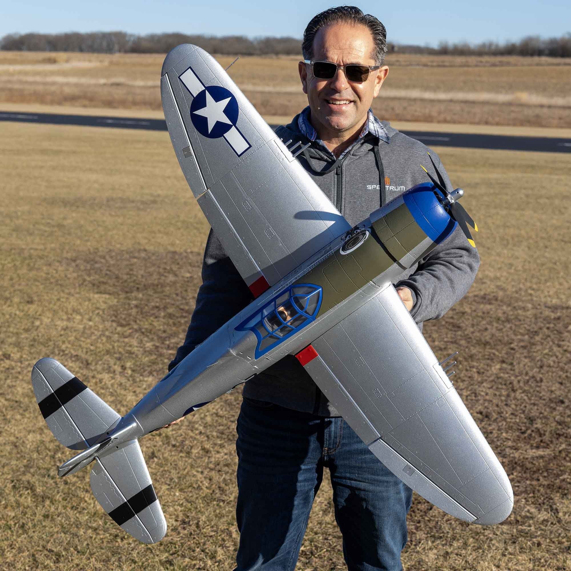 E-Flite P-47 Razorback 1.2m PNP EFL08475 - Image 16