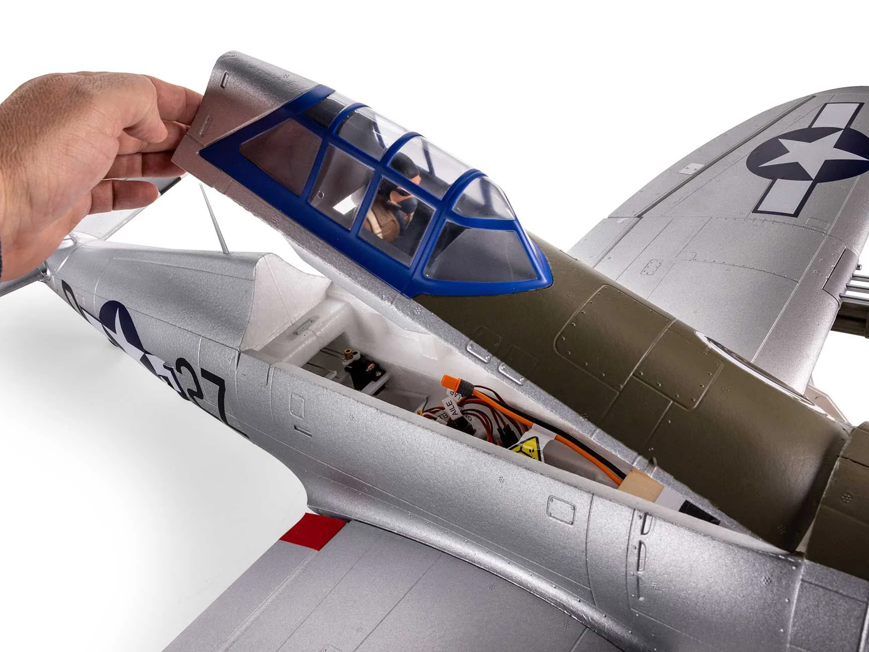 E-Flite P-47 Razorback 1.2m PNP EFL08475 - Image 3