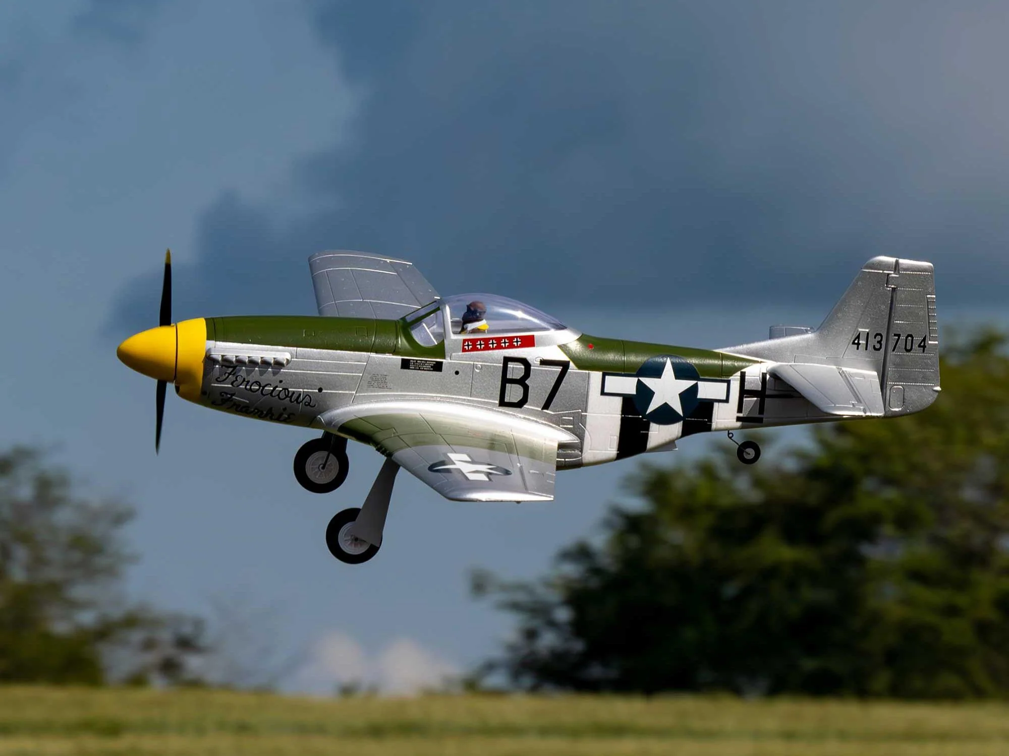 E-Flite P-51D Mustang 1.0m BNF Basic with AS3X+ and SAFE Select EFL02650 - Image 19