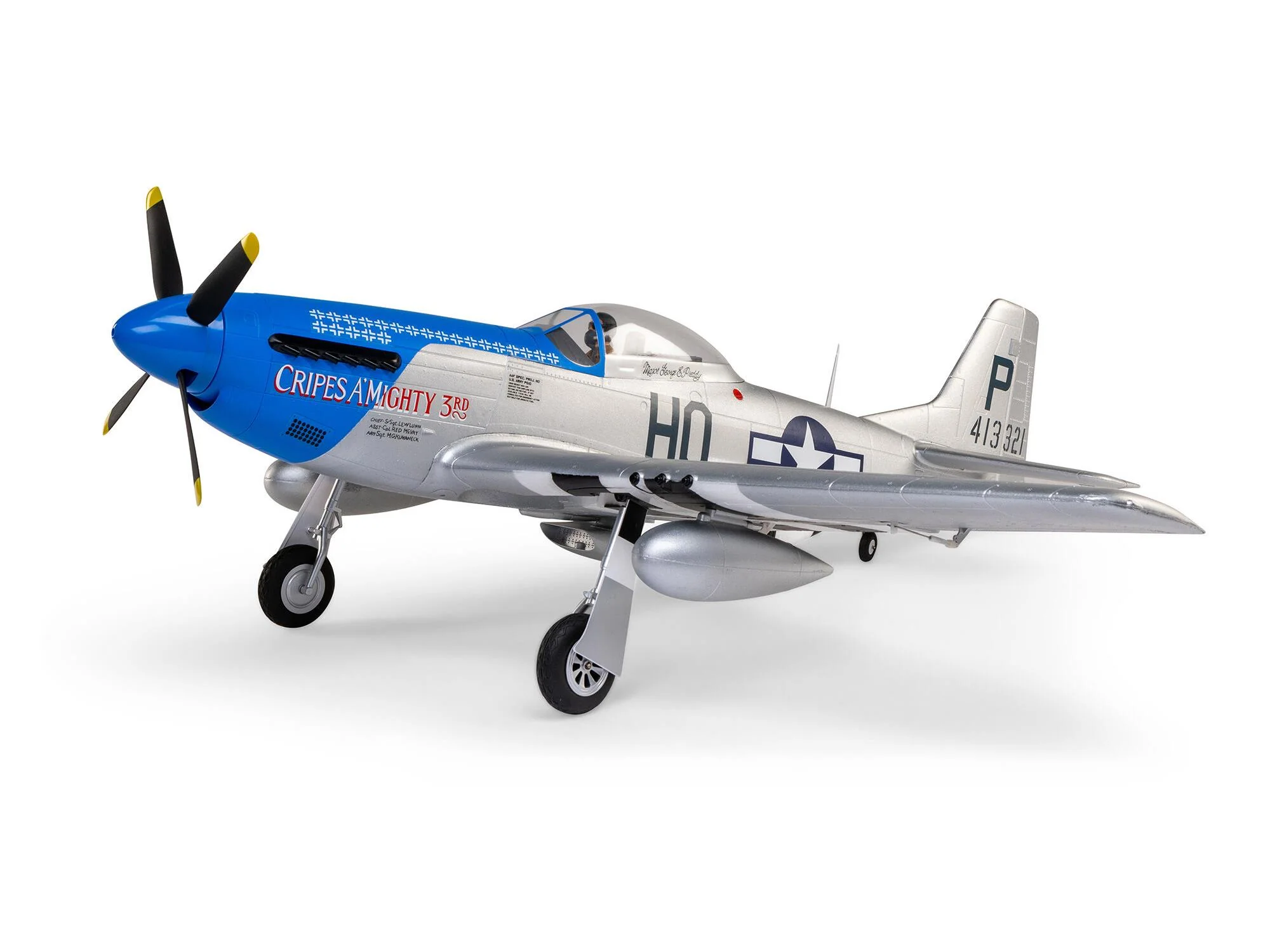 E-Flite P-51D Mustang 1.2m PNP EFL08975