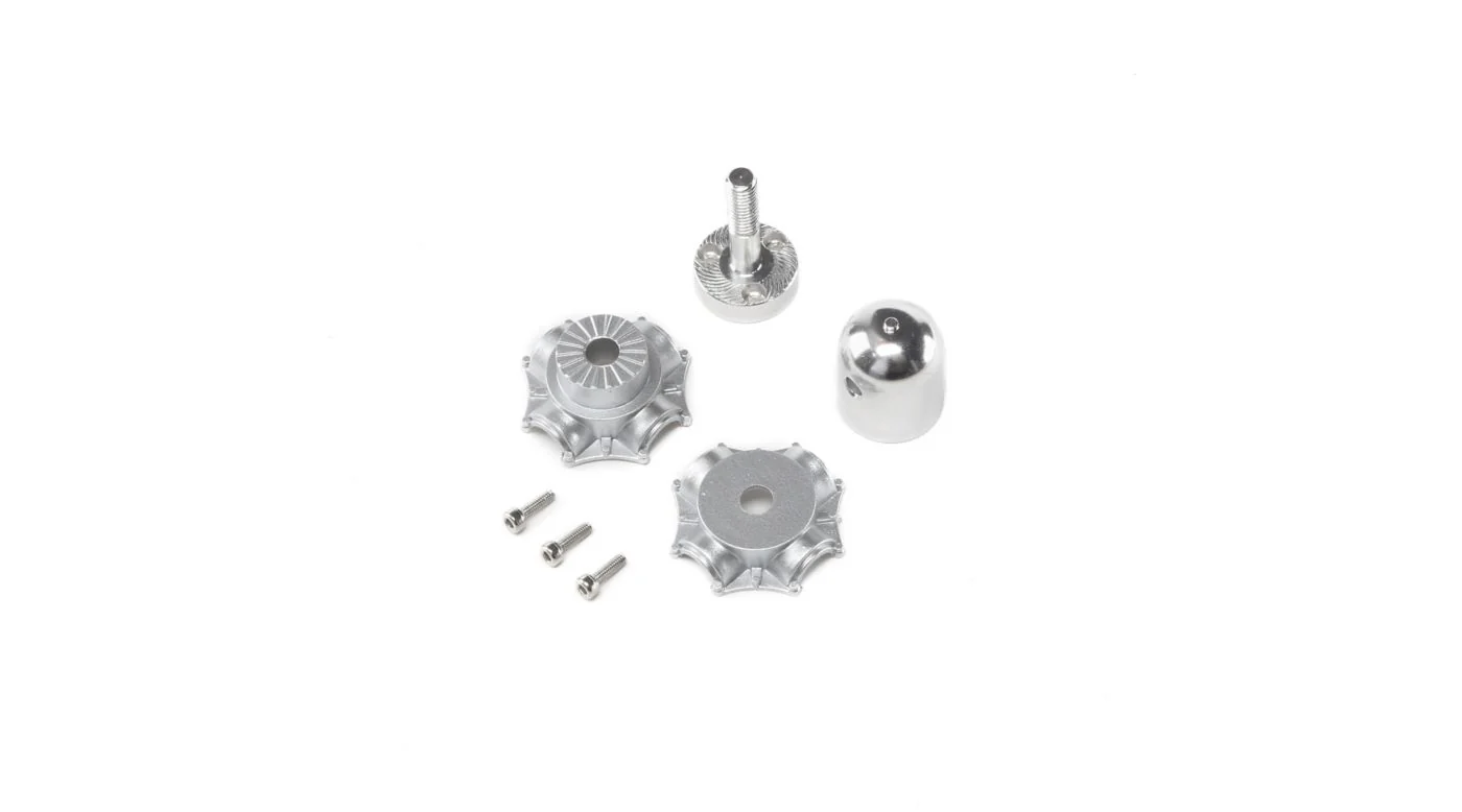 E-Flite Prop Adapt w/Al. spinner/plastic hub: P-47 1.2m EFL8457