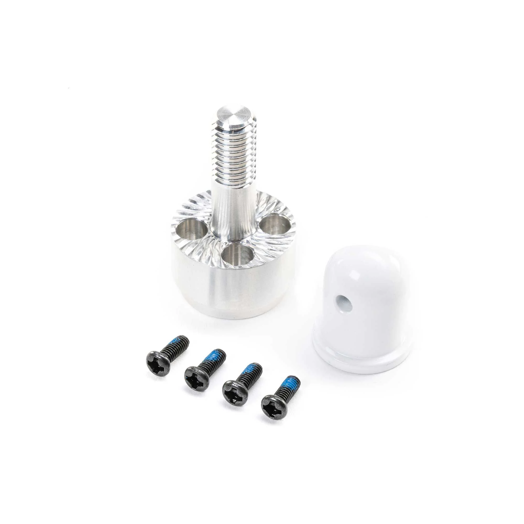 E-Flite Prop Adapter And Spinner Nut, White: RC-45J 1.5m EFL107271