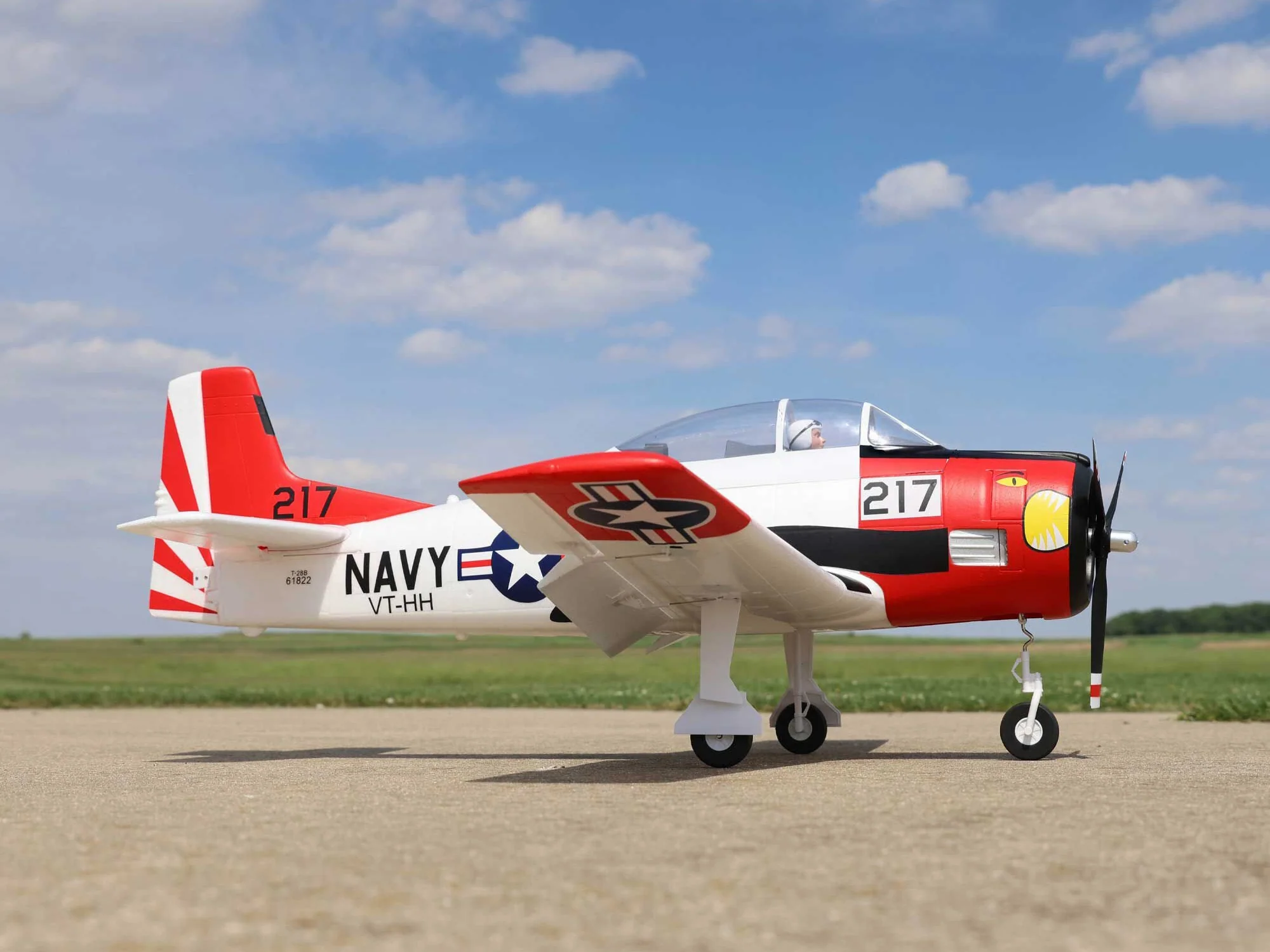 E-Flite T-28 Trojan 1.2m BNF Basic with Smart EFL18350 - Image 13