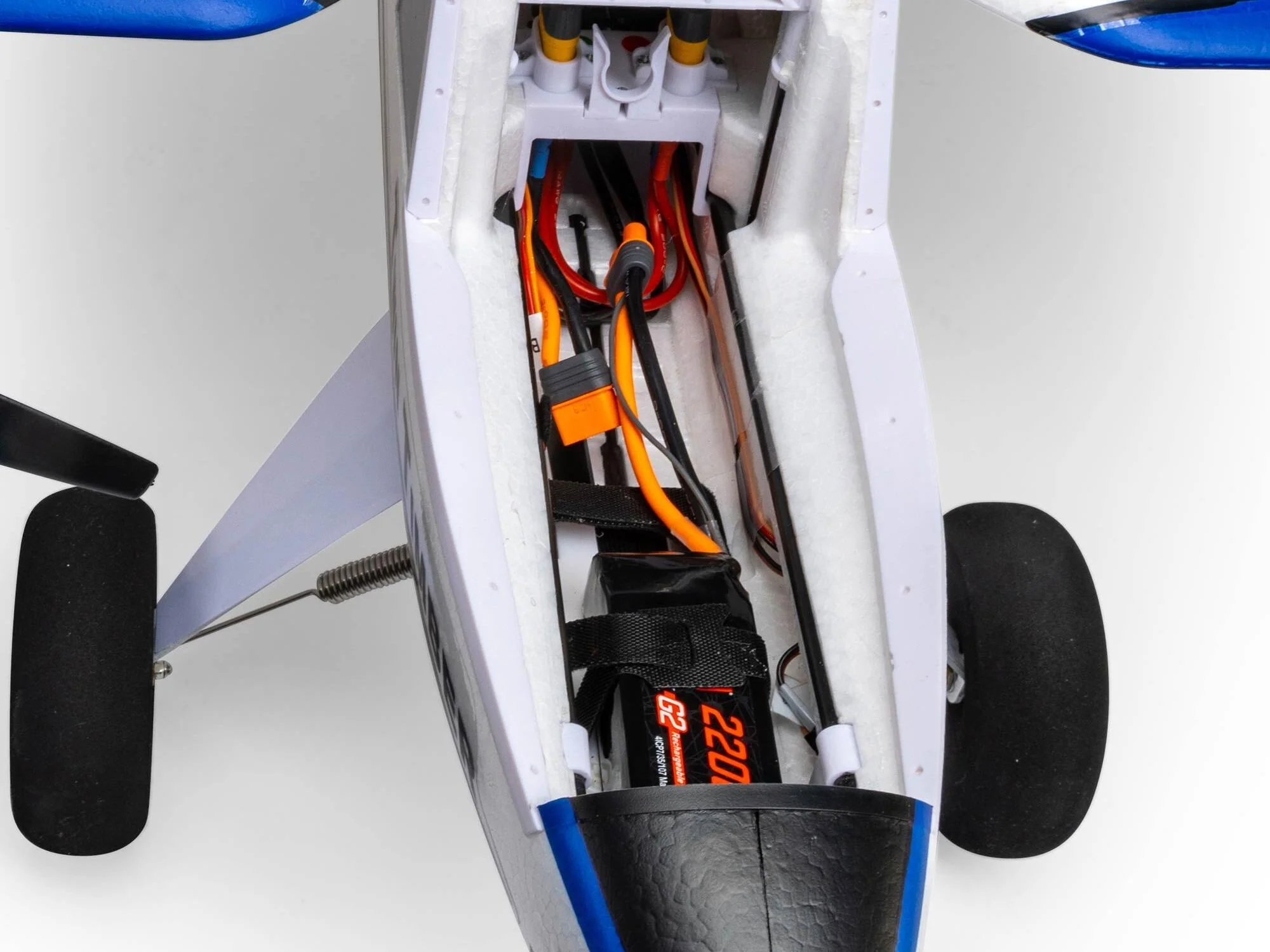 E-Flite Twin Timber 1.6m BNF Basic with AS3X and SAFE Select EFL23850 - Image 5