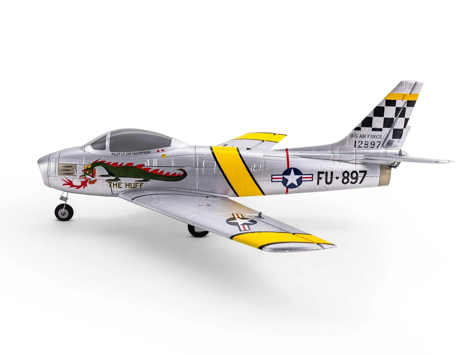E-Flite UMX F-86 Sabre 30mm EDF Jet BNF Basic with AS3X and SAFE Select EFLU7050 - Image 10