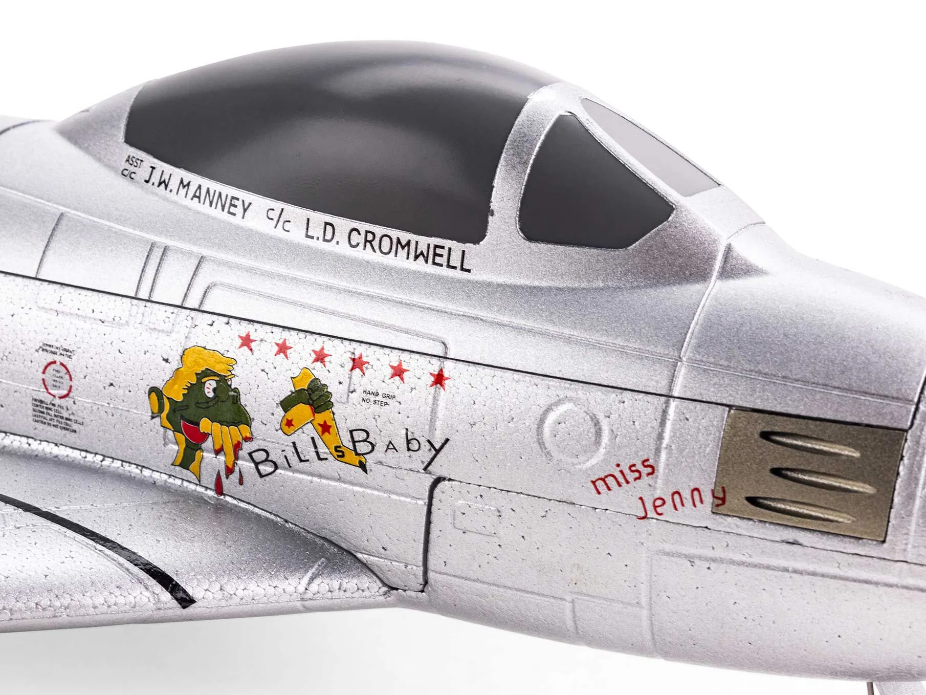 E-Flite UMX F-86 Sabre 30mm EDF Jet BNF Basic with AS3X and SAFE Select EFLU7050 - Image 14